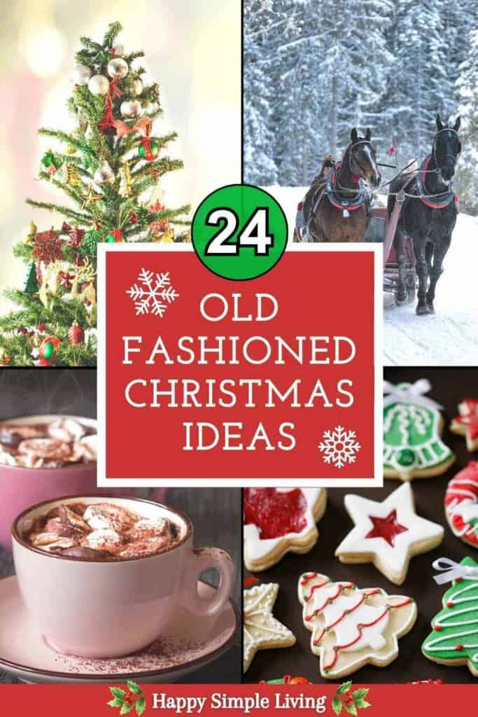 A fresh Christmas tree, sleigh ride, holiday cookies and homemade hot chocolate.